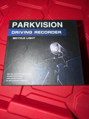 Black Driving Recorder Bicycle Light